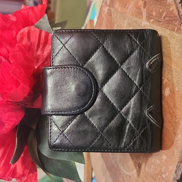 Chanel Cambon Black And Pink Wallet - Picture 3 of 11